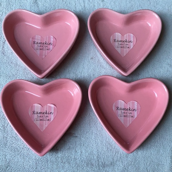 Precious heart ceramic ramekins - Picture 2 of 8